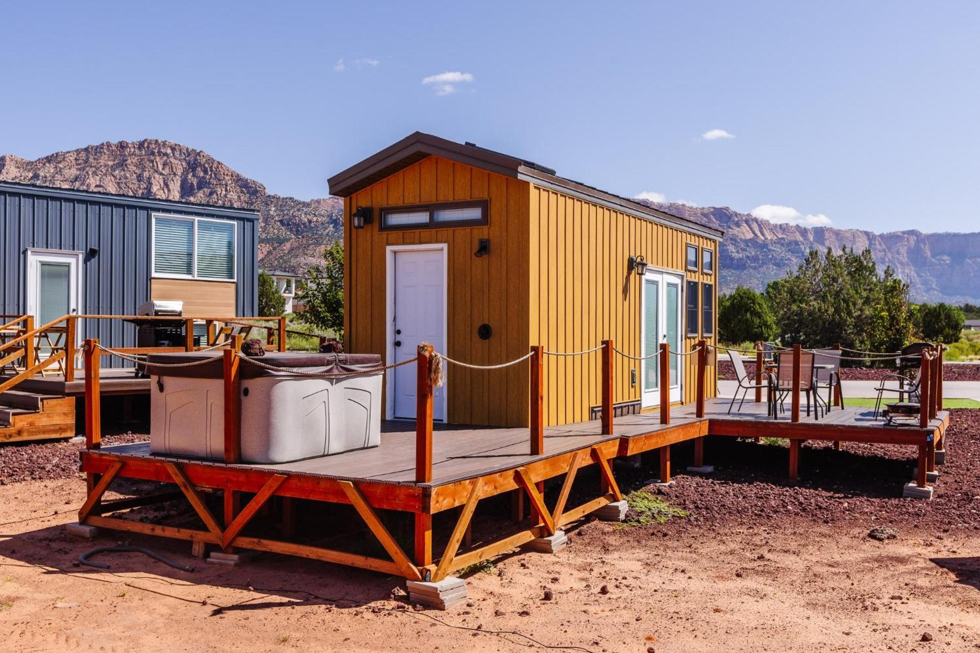 Desert Oasis Tiny Home Apple Valley Exterior foto